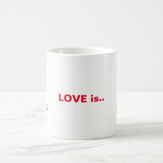 L'amour est Mug (Centre)