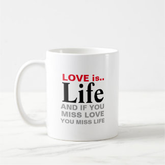 L'amour est Mug