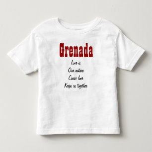 l'amour est notre nature T-shirts Grenade