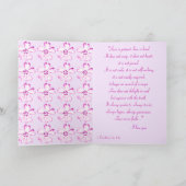 L'amour est patient, l'amour est gentil... - Carte (Intérieur)