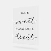 L'amour est sucré S'il vous plaît prendre un soin (Angle)