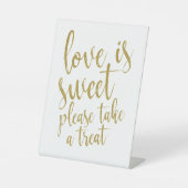 L'amour est sucré s'il vous plaît prenez un signe (Recto)