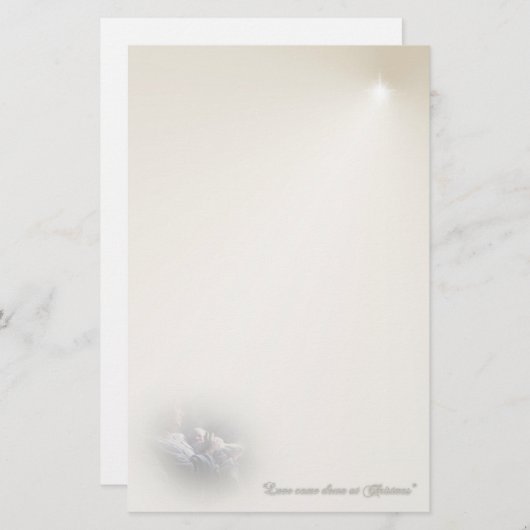 L'amour est tombé à Noël papeterie (Devant / Derrière)