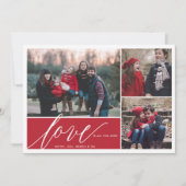 L'AMOUR est tout ce dont vous avez besoin Carte ph (Devant)