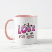 L'amour est tout ce dont vous avez besoin Mug - ca (Gauche)