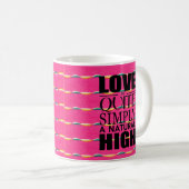 L'amour est tout simplement une tasse à café haute (Devant droit)
