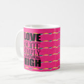 L'amour est tout simplement une tasse à café haute (Devant gauche)