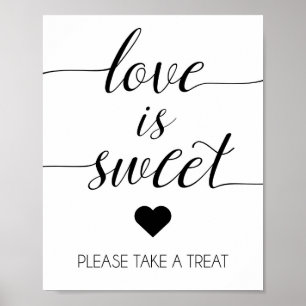 L'amour est un signe Mariage doux Impression de