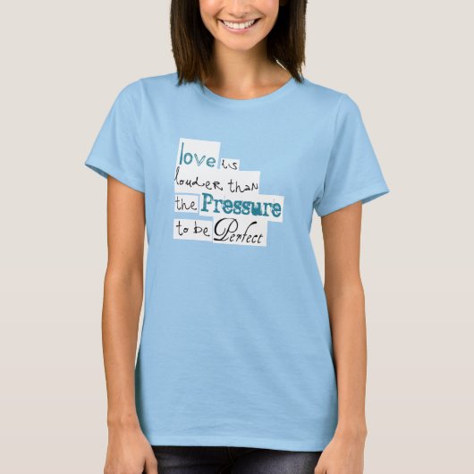 L'Amour Est Un T-shirt Plus Fort (Devant)