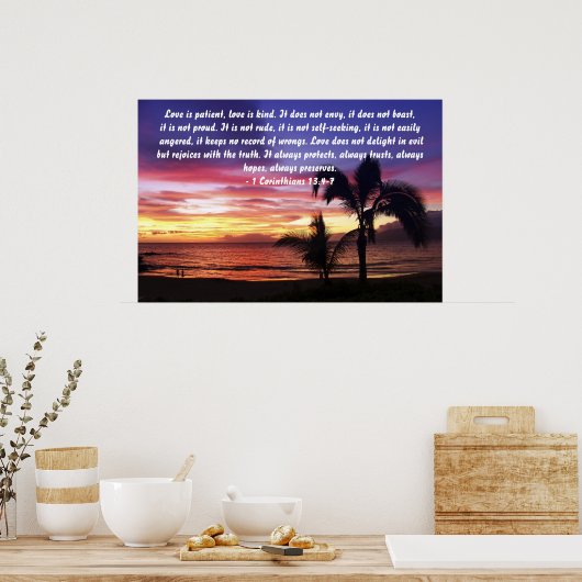 L'amour est une affiche (Cuisine)