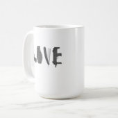 L'amour est une arme Mug drôle (Devant gauche)