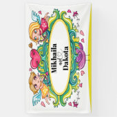 L'amour est une bannière d'amour (Vertical)