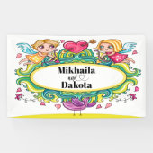 L'amour est une bannière d'amour (Horizontal)