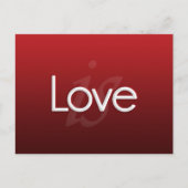 L'amour est une carte postale (Devant)