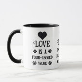 L'Amour Est Une Mug À Quatre Hameçons (Gauche)