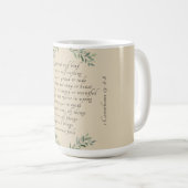 L'amour est une tasse de café patiente (Devant droit)