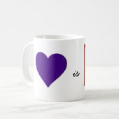 L'amour est une tasse de porte ouverte (Devant gauche)
