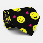 L'amour et les coeurs Cravate Smiliey (Roulé)