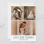 L'amour et merci Merci photo moderne (Devant)