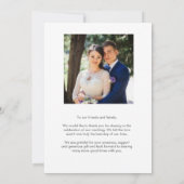 L'amour et merci Merci photo Red Modern (Dos)