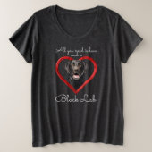 L'amour et un Black Lab (Design devant)