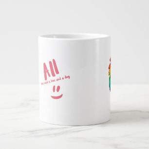 L'amour et une Mug de Chien