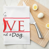 L'amour et une serviette Poméranie (Quart Plié)