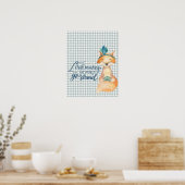 L'amour fait le monde - Poster Boho Fox Wood (Cuisine)