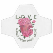 L'amour fait tout grandir - Art Floral Romantique (Plat)