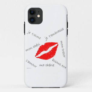 L'amour French Kiss iPhone 5 Hoesje