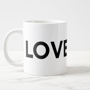 L'Amour gagne - Grande Mug