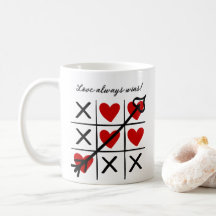 L'amour gagne toujours la tasse de café
