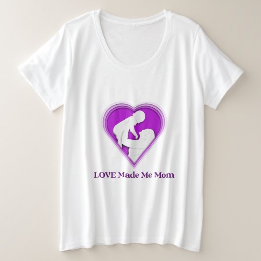 L'amour m'a fait maman maman adoptive (Design devant)