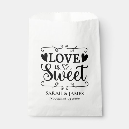 L'amour mariage est Coeurs doux Favoriser les Sacs (Devant)