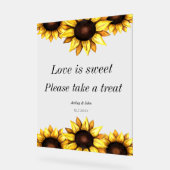 L'amour mariage est le tournesol doux (Angle)