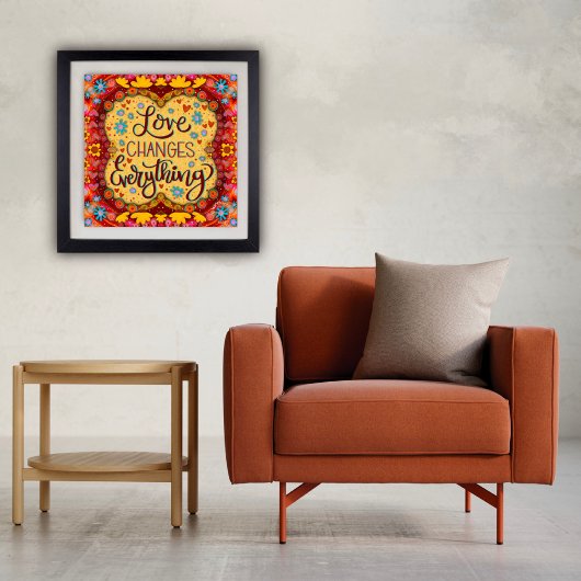 L'amour mignon change tout Inspirivity Poster