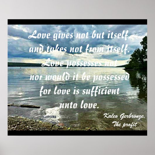 L'AMOUR NE DONNE PAS MAIS ELLE-MÊME poster (Devant)