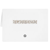 L'amour n'échoue jamais ~ Écriture~Or (Dos Horizontal)