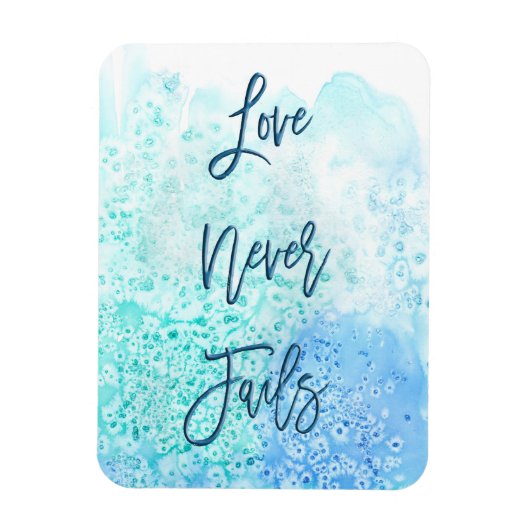 L'amour n'échoue jamais - Magnet (Vertical)