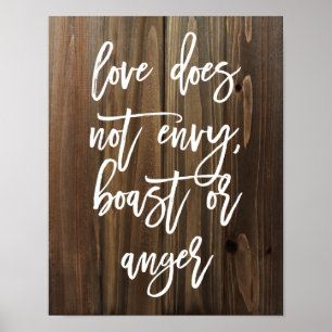 L'amour n'envie pas, ne se vante pas ou… Affiche
