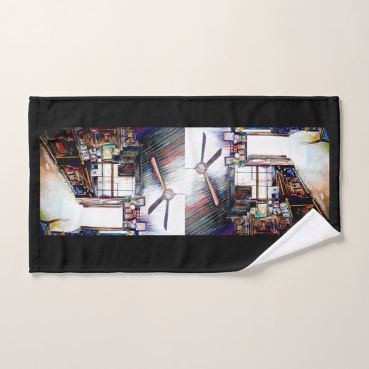 L'amour n'est pas un mur, c'est un pont (Serviette à main)