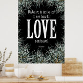 L'amour peut voyager poster (Cuisine)