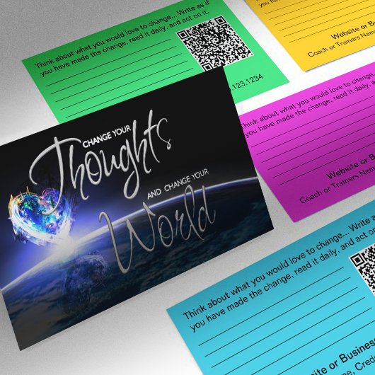 L'amour pour changer les Cartes de visite du monde