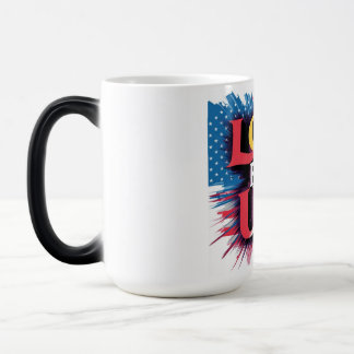 "L'amour pour la Mug patriotique des USA"