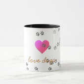 L'amour poursuit - tasse - le modèle (Centre)