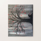 L'amour règne en bas du puzzle (Vertical)