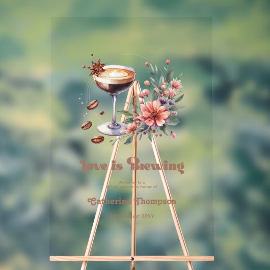 "Lamour se prépare" Message de bienvenue pour la f (Neutre)