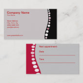 L'amour soutient le carte de visite (Devant / Derrière)