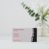 L'amour soutient le carte de visite (Debout devant)