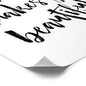 L'Amour Vous Rend Belle Impression Art (Coin)